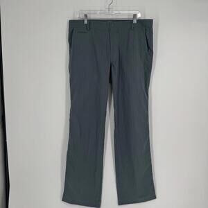 Nike pants mens 36x32 gray golf mid rise straight leg preppy athleisure athletic